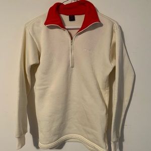 Women’s vintage Patagonia 1/4th zipup pullover red